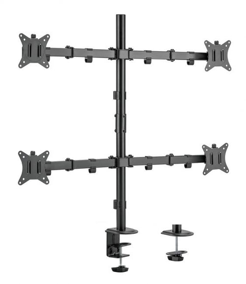 Equip 17”–32” Vierfach-Gelenk-Monitor/LCD-Tischhalterung