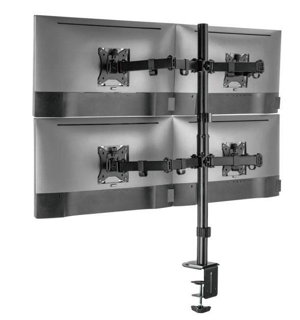 Equip 17”–32” Vierfach-Gelenk-Monitor/LCD-Tischhalterung