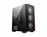 MSI MAG Forge M100R Midi Tower Schwarz, Transparent