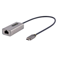 StarTech.com USB-C auf Gigabit Ethernet Adapter, USB 3.0 Gigabit Ethernet Netzwerk Adapter - 10/100/1000 Mbps, USB-C auf RJ45 Ethernet Adapter (GbE), 30 cm Kabel, Treiberlose Installation