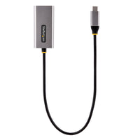 StarTech.com USB-C auf Gigabit Ethernet Adapter, USB 3.0 Gigabit Ethernet Netzwerk Adapter - 10/100/1000 Mbps, USB-C auf RJ45 Ethernet Adapter (GbE), 30 cm Kabel, Treiberlose Installation