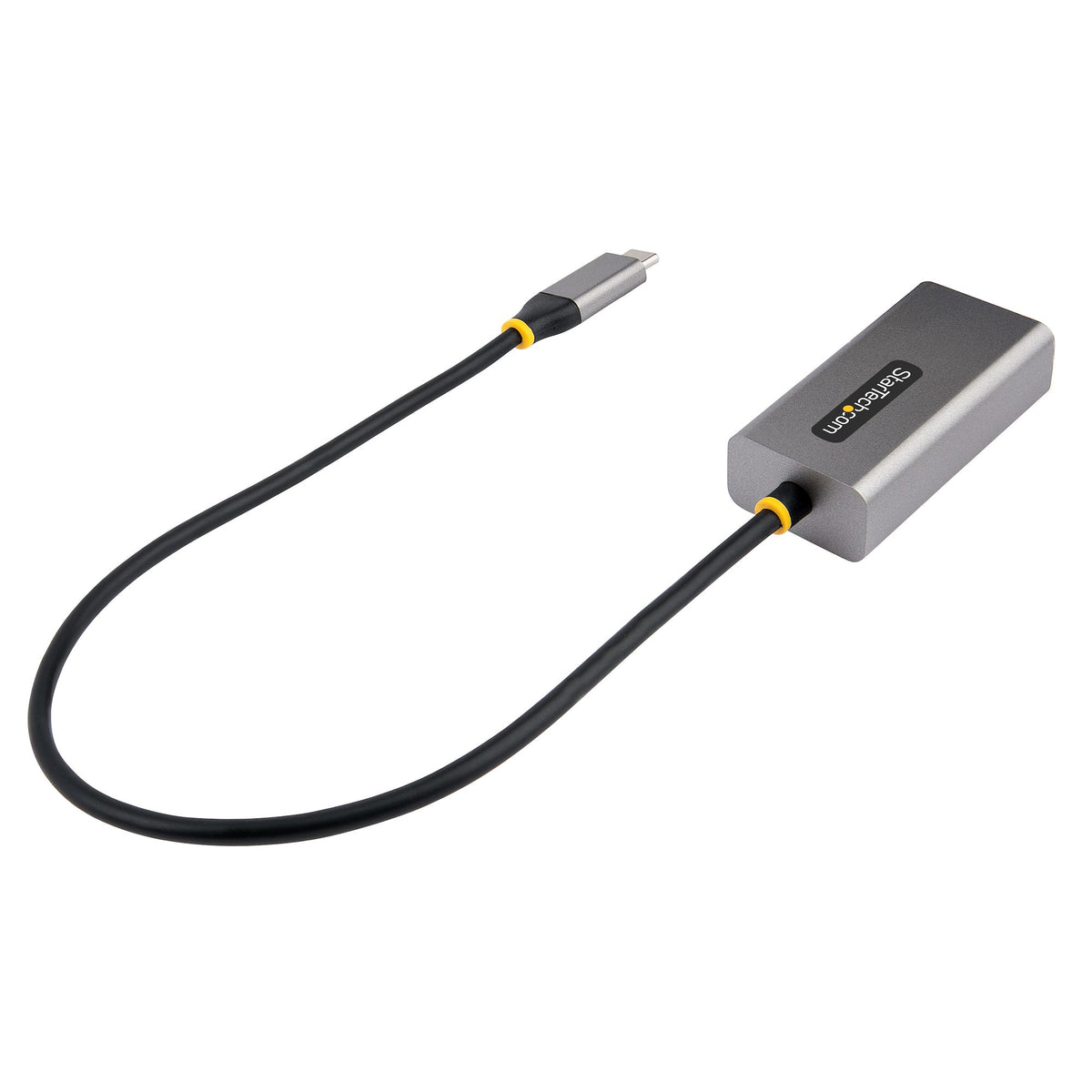 StarTech.com USB-C auf Gigabit Ethernet Adapter, USB 3.0 Gigabit Ethernet Netzwerk Adapter - 10/100/1000 Mbps, USB-C auf RJ45 Ethernet Adapter (GbE), 30 cm Kabel, Treiberlose Installation