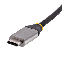 StarTech.com USB-C auf Gigabit Ethernet Adapter, USB 3.0 Gigabit Ethernet Netzwerk Adapter - 10/100/1000 Mbps, USB-C auf RJ45 Ethernet Adapter (GbE), 30 cm Kabel, Treiberlose Installation