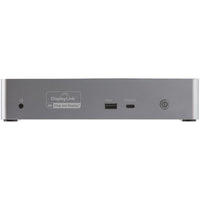 StarTech.com USB C Dockingstation für 4 monitore - 4K 60Hz Hybrid Notebook Dock DisplayPort 1.4 & HDMI 2.0 - Universal USB-C/Thunderbolt Laptop Dock mit 100W PD - USB Hub mit 1x USB-C & 3x USB-A, GbE, Audio