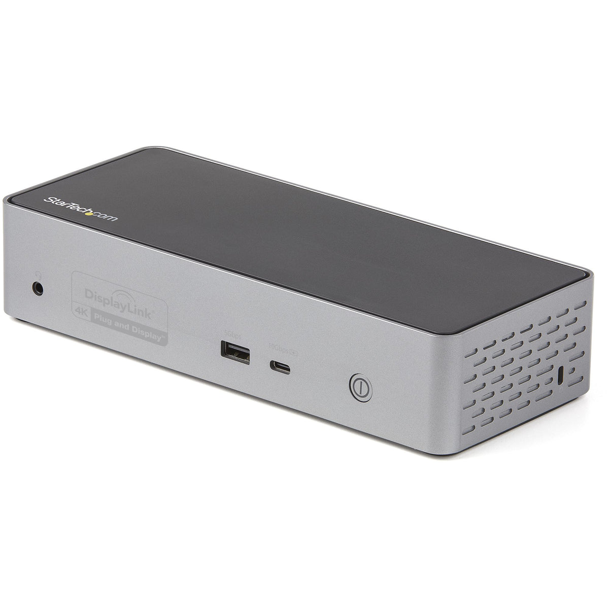 StarTech.com USB C Dockingstation für 4 monitore - 4K 60Hz Hybrid Notebook Dock DisplayPort 1.4 & HDMI 2.0 - Universal USB-C/Thunderbolt Laptop Dock mit 100W PD - USB Hub mit 1x USB-C & 3x USB-A, GbE, Audio