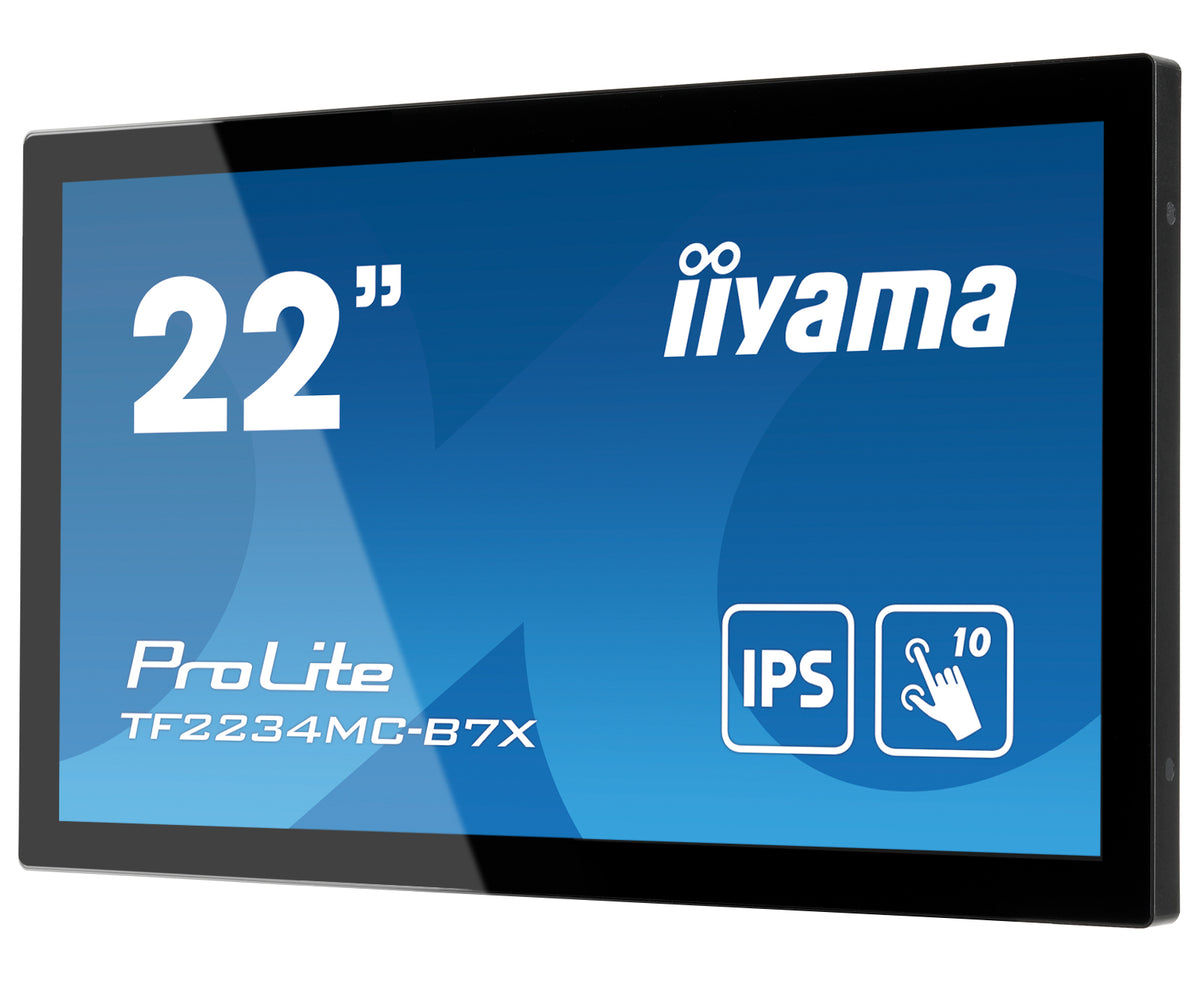 iiyama ProLite TF2234MC-B7X Computerbildschirm 54,6 cm (21.5") 1920 x 1080 Pixel Full HD LED Touchscreen Multi-Nutzer Schwarz
