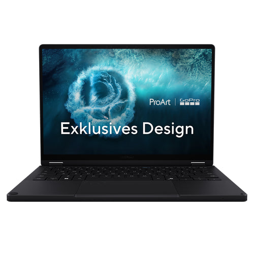 ASUS ProArt GoPro Edition PX13 HN7306EAC-LX089X Copilot+ PC AMD Ryzen AI Max+ 395 Hybrid (2-in-1) 33,8 cm (13.3") Touchscreen 3K 128 GB LPDDR5x-SDRAM 2 TB SSD Wi-Fi 7 (802.11be) Windows 11 Pro Schwarz