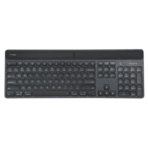 Targus Sustainable Energy Harvesting EcoSmart Tastatur Universal Bluetooth QWERTZ Deutsch Schwarz