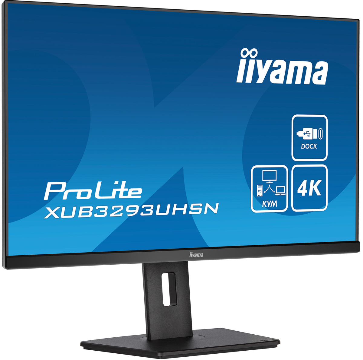 iiyama ProLite XUB3293UHSN-B5 Computerbildschirm 80 cm (31.5") 3840 x 2160 Pixel 4K Ultra HD LCD Schwarz