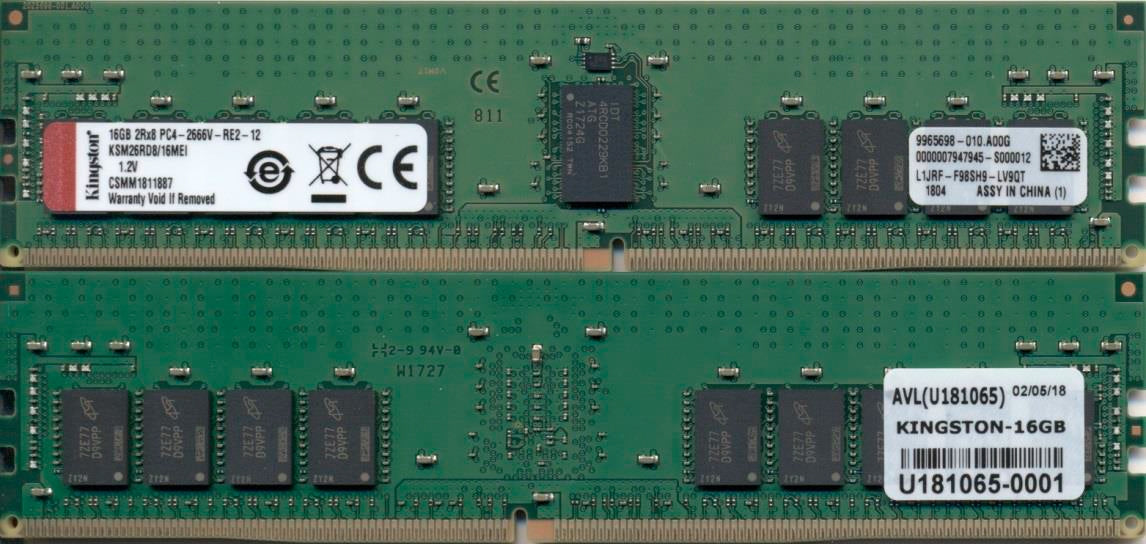 Kingston Technology KSM26RD8/16MEI Speichermodul 16 GB 1 x 16 GB DDR4 288-pin DIMM ECC