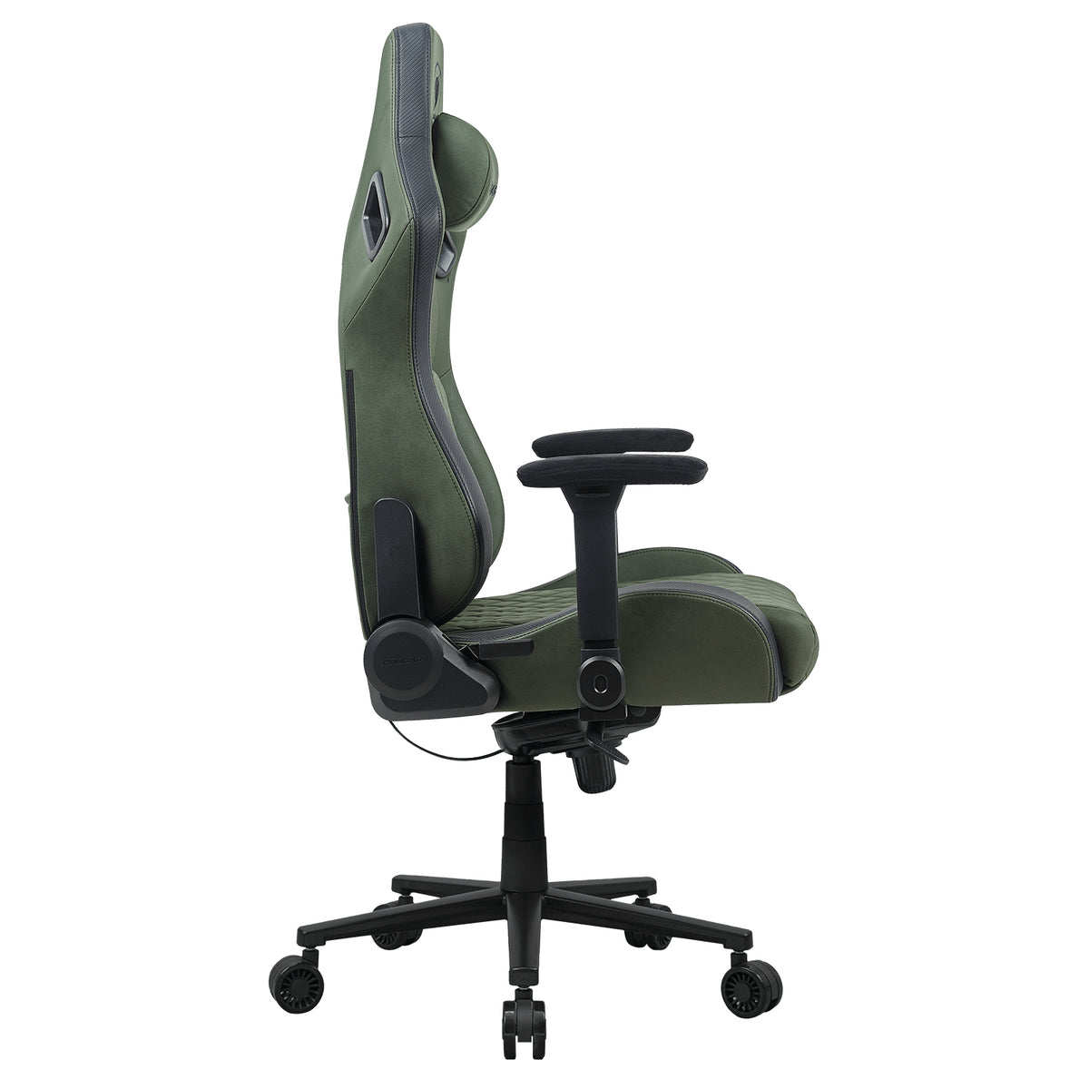 COUGAR DEFENSOR S ARMY GREEN F Universal-Gamingstuhl Gepolsterter Sitz Grün