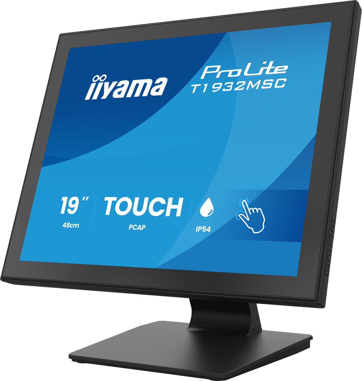 iiyama ProLite T1932MSC-B2S Computerbildschirm 48,3 cm (19") 1280 x 1024 Pixel SXGA LED Touchscreen Schwarz