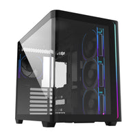 FSP M580-BP Plus Gehäuse Midi Tower mITX, mATX Schwarz ARGB