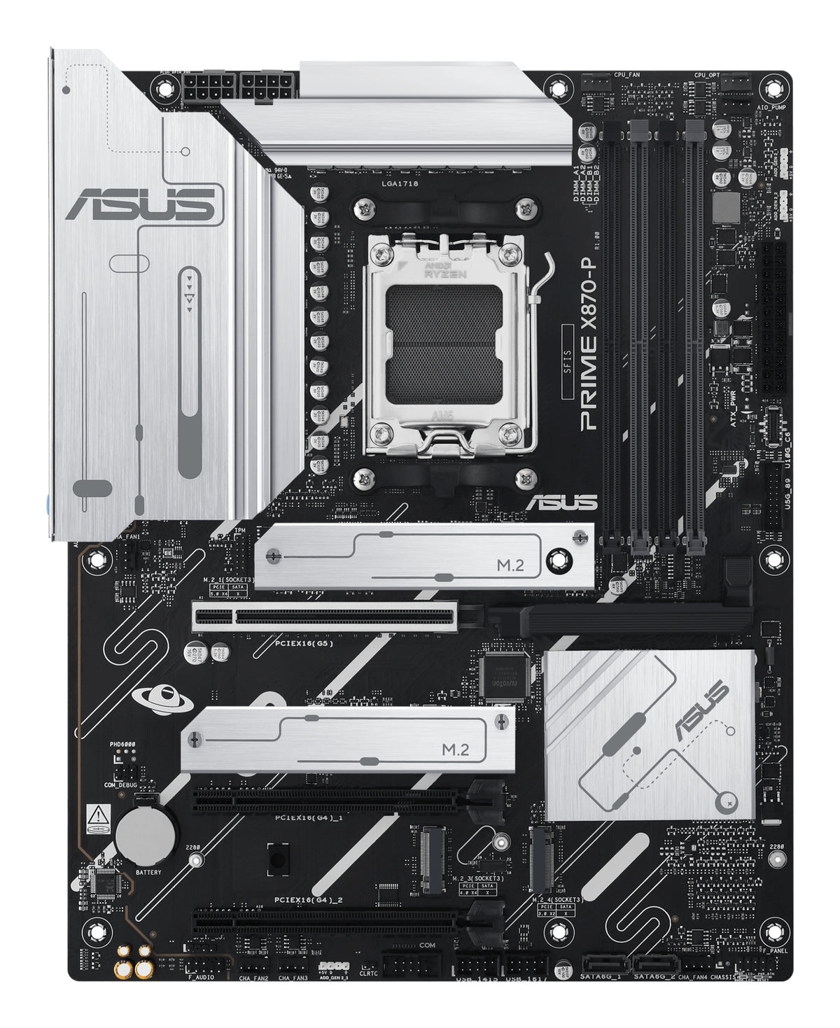 ASUS PRIME X870-P AMD X870 Sockel AM5 ATX
