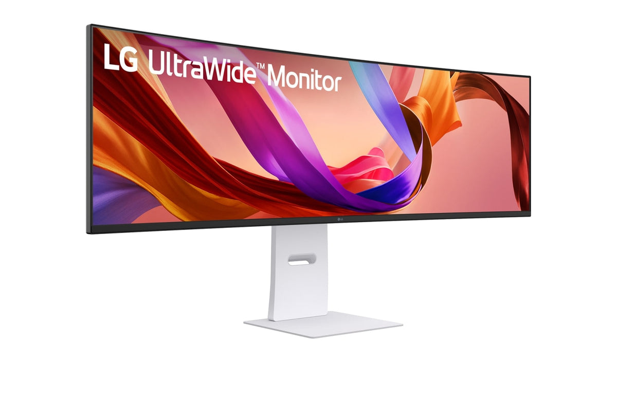 LG 49U950A-W.AEU Computerbildschirm 124,5 cm (49") 5120 x 1440 Pixel Dual QHD LED Schwarz, Weiß