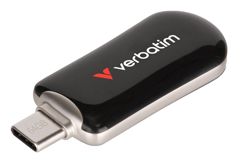 Verbatim 30224 USB-Stick 64 GB USB Typ-C 3.2 Gen 1 (3.1 Gen 1) Schwarz