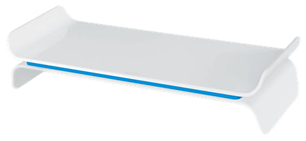 Leitz 65040036 Flachbildschirm-Tischhalterung 68,6 cm (27") Tisch/Bank Blau, Weiß