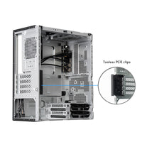Chieftec Midi Tower BS-20B-OP, Schwarz o.NT