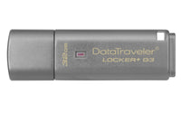 Kingston Technology DataTraveler Locker+ G3 32GB USB-Stick USB Typ-A 3.2 Gen 1 (3.1 Gen 1) Silber