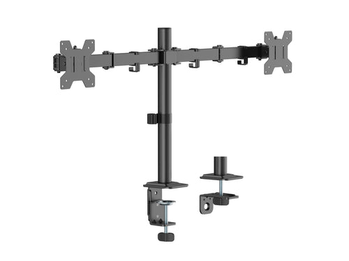 Equip 17"-32" Schwenkbare Doppelmonitor-Tischhalterung