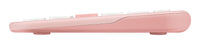 ASUS Marshmallow Keyboard KW100 Tastatur Haus Bluetooth QWERTZ Deutsch Pink