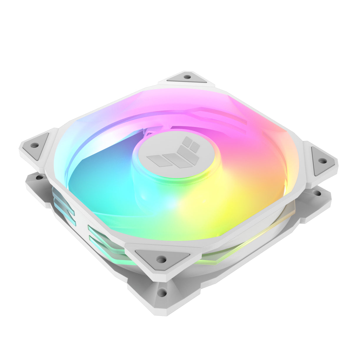 ASUS TUF GAMING TR120 ARGB REVERSE 1-pack White Computergehäuse Luftkühlung 12 cm Weiß