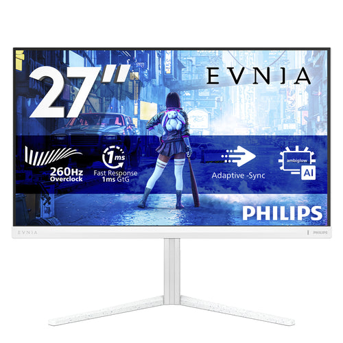 Philips 27M2N5201P/00 Computerbildschirm 68,6 cm (27") 1920 x 1080 Pixel Weiß