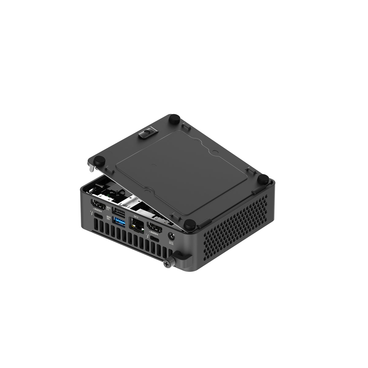 ASUS NUC RNUC15CRKU5063C2 Intel Core Ultra 5 225H 16 GB DDR5-SDRAM 512 GB SSD Windows 11 Pro Mini PC Mini-PC Schwarz