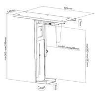 Equip PC-Halter für die Untertischmontage