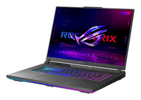 ASUS ROG Strix G16 G614PR-RV164W AMD Ryzen™ 9 8940HX Laptop 40,6 cm (16") WUXGA 16 GB DDR5-SDRAM 512 GB SSD NVIDIA GeForce RTX 5070 Ti Wi-Fi 6E (802.11ax) Windows 11 Home Grau QWERTZ Deutsch