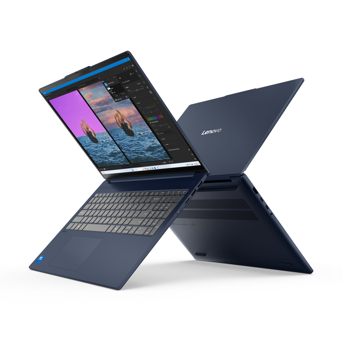 Lenovo IdeaPad Slim 5 16IRH10 Intel® Core™ i7 i7-13620H Laptop 40,6 cm (16") WUXGA 16 GB DDR5-SDRAM 512 GB SSD Wi-Fi 6 (802.11ax) Windows 11 Home Schweiz Blau