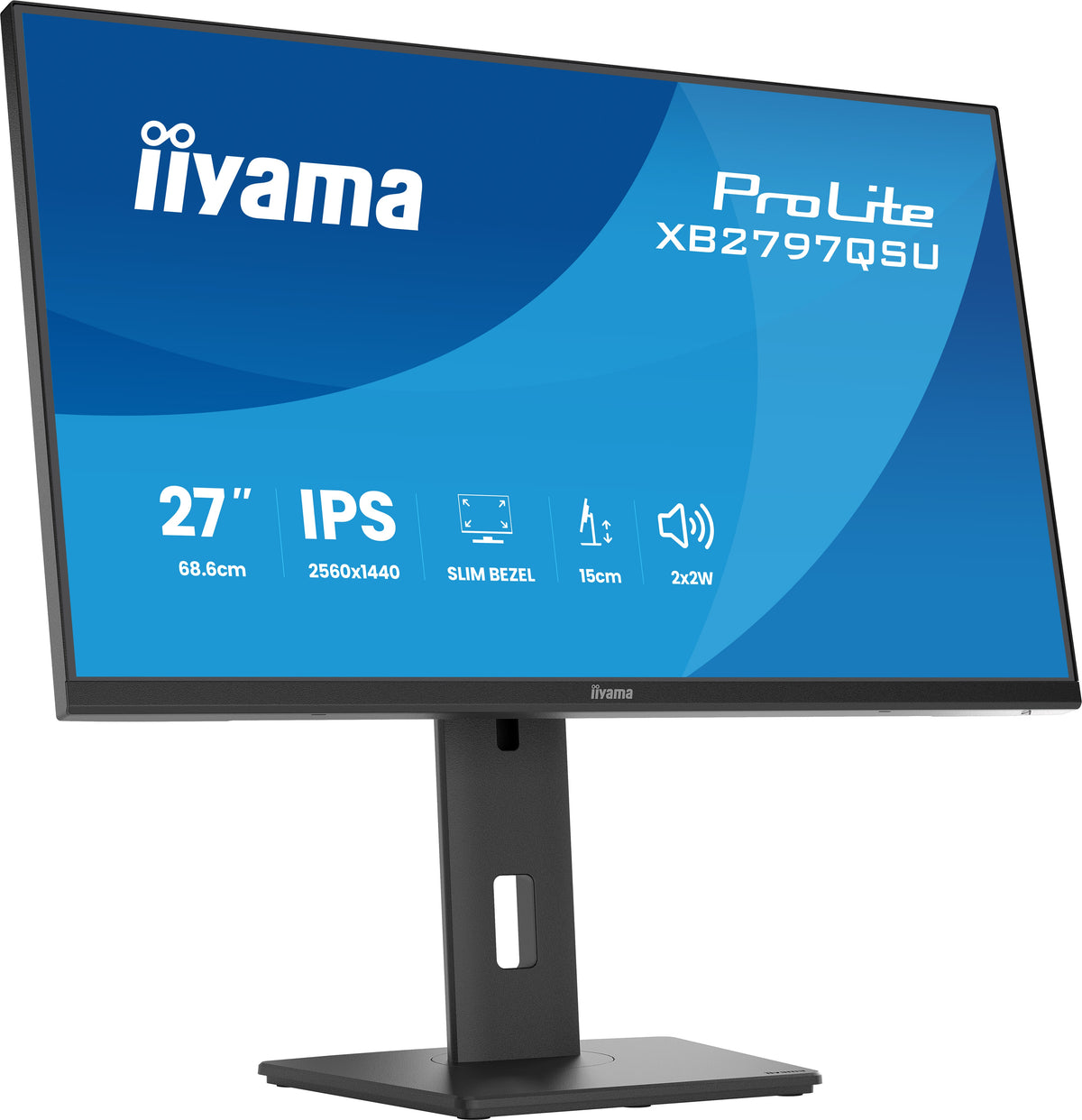 iiyama ProLite XB2797QSU-B1 Computerbildschirm 68,6 cm (27") 2560 x 1440 Pixel Quad HD LED Schwarz