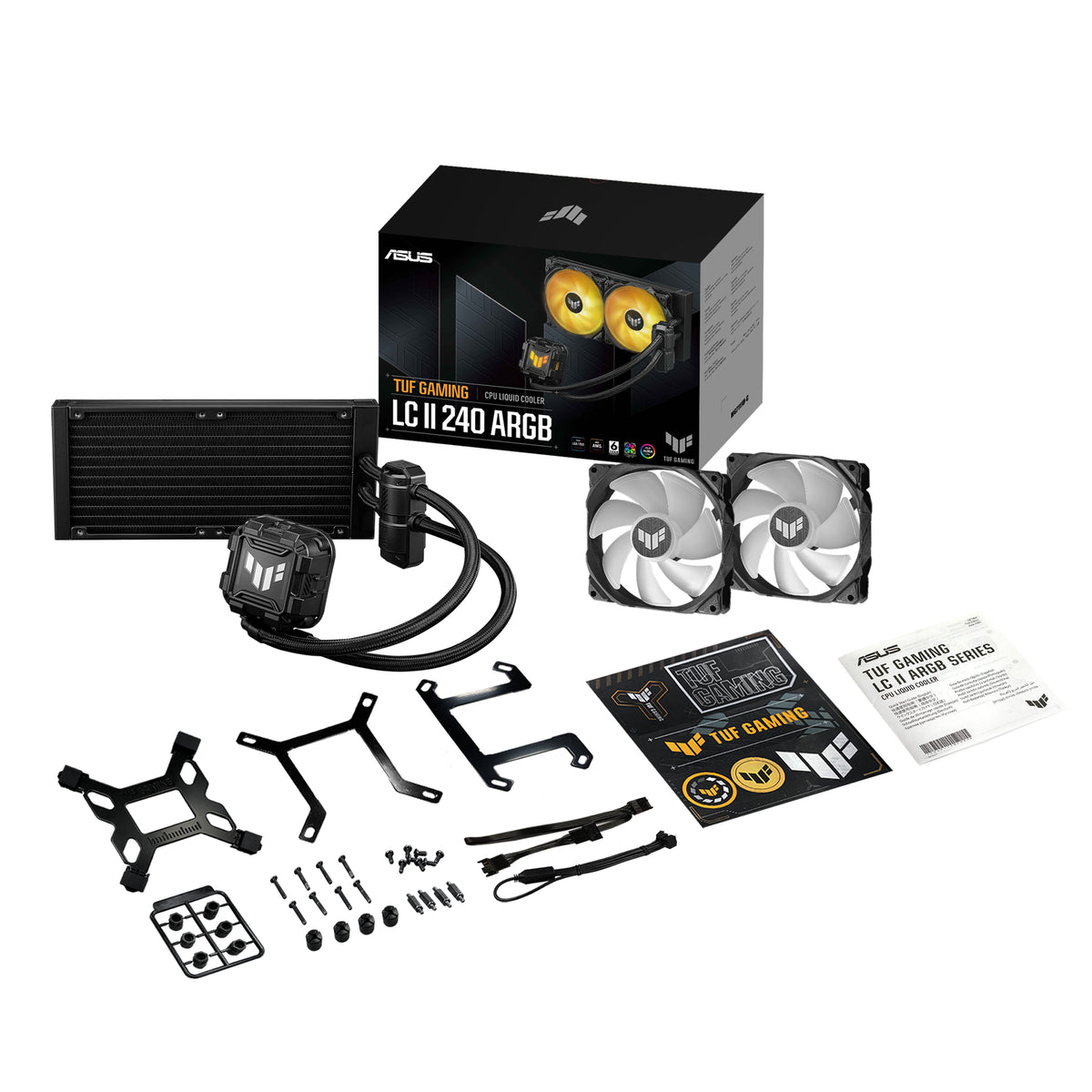 ASUS TUF GAMING LC II 240 ARGB Prozessor Flüssigkeitskühlung 12 cm Schwarz