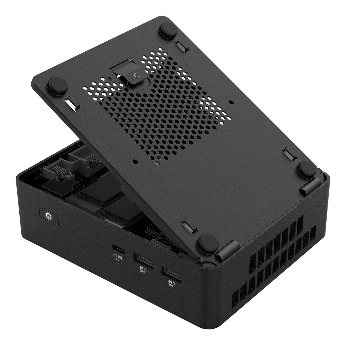 ASUS NUC RNUC16WCKW3051M2 Intel Core 3 304 8 GB DDR5-SDRAM 128 GB SSD Mini PC Mini-PC Schwarz