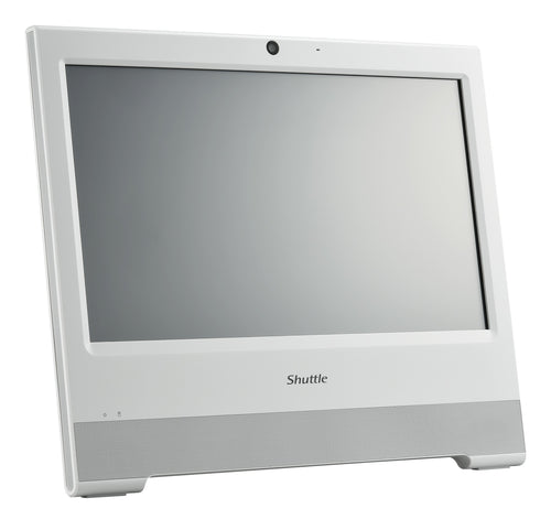 Shuttle All-In-One System POS X509, 15.6" Single-Touch-Screen (resistiv), Celeron 8GB RAM, 120GB M.2 SSD, 2x COM (RS232), lüfterlos, 24/7 Dauerbetrieb