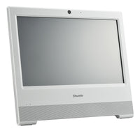 Shuttle All-In-One Barebone X50N, 15.6" Single-Touch-Screen (resistive), Intel N150,Wifi, IP54, lüfterlos, 24/7 Dauerbetrieb