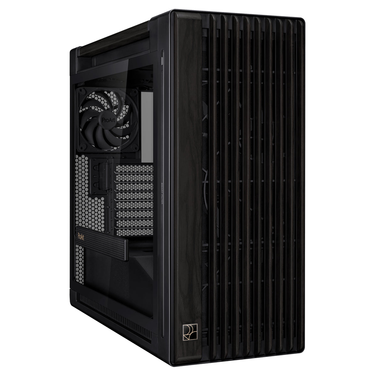 ASUS ProArt PA602 Wood Edition Midi Tower Schwarz