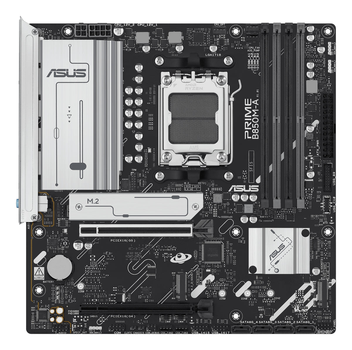 ASUS PRIME B850M-A-CSM AMD B850 Sockel AM5 micro ATX