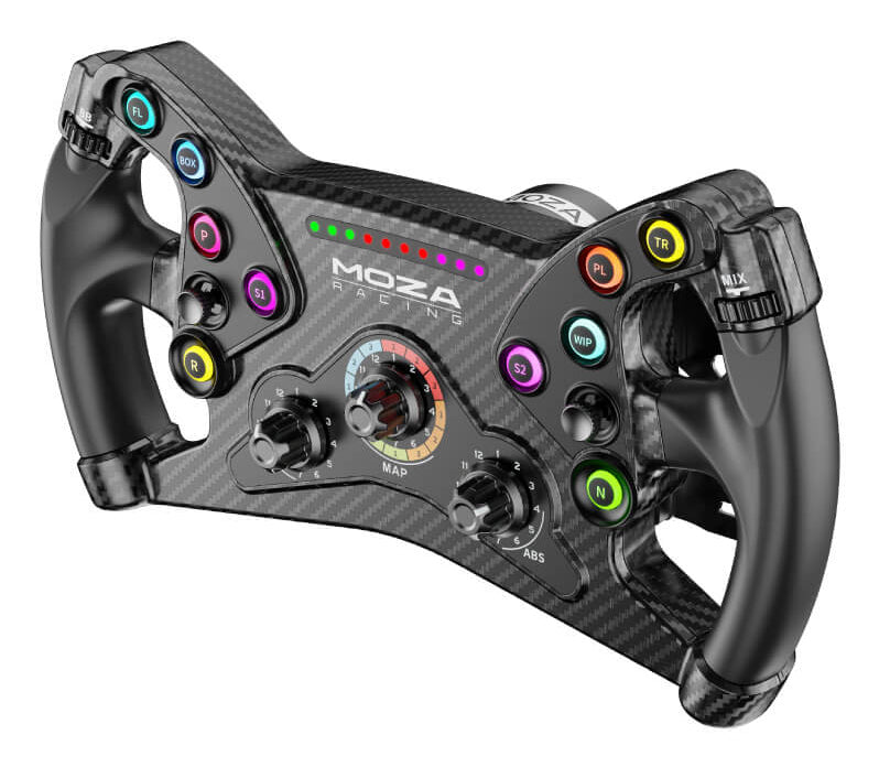 Moza Racing RS047 Gaming-Controller Schwarz Steuerrad PC