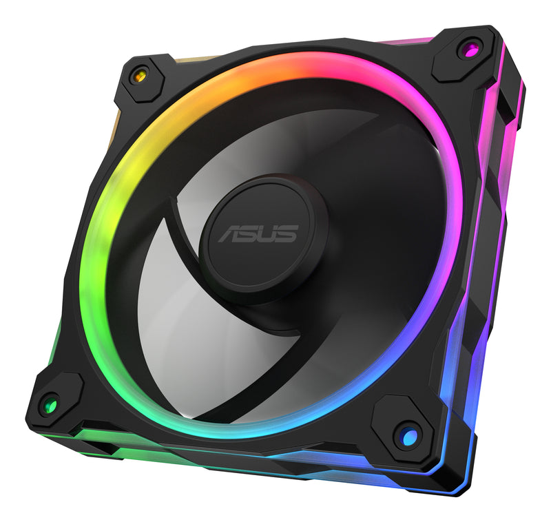 ASUS Prime MR120 Fan ARGB Black 3in1 Computergehäuse Ventilator 12 cm Schwarz