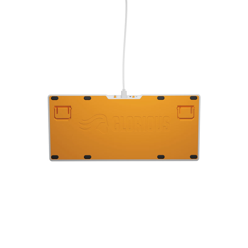 Glorious Gaming GMMK 3 HE 75% Prebuilt Tastatur USB QWERTY US Englisch Weiß
