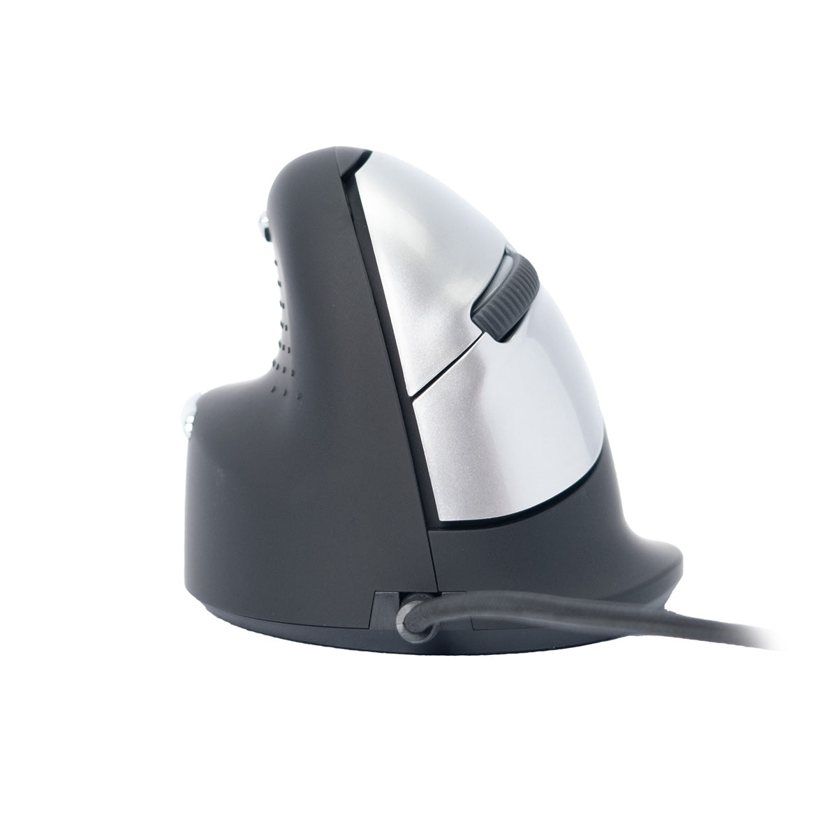R-Go Tools Ergonomische Maus R-Go HE Break mit Pausensoftware, medium (Handlänge 165-185mm), Linkshänder, verkabelt, schwarz
