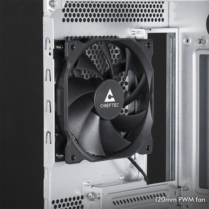 Chieftec BW-01B-OP Computer-Gehäuse Midi Tower Schwarz