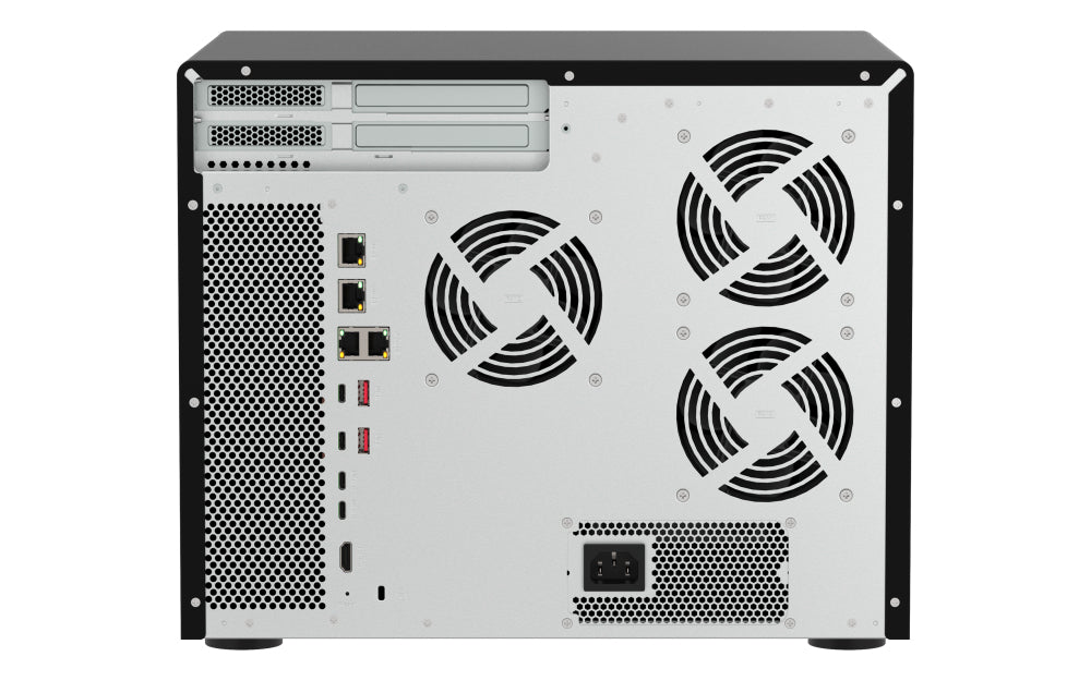 QNAP TVS-AIH1688ATX-U7-32G NAS & Speicherserver Tower 32 GB DDR5 0 TB QuTS hero Schwarz