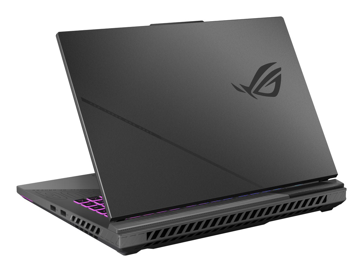 ASUS ROG Strix G16 G614PR-RV003W AMD Ryzen™ 9 8940HX Laptop 40,6 cm (16") WUXGA 32 GB DDR5-SDRAM 1 TB SSD NVIDIA GeForce RTX 5070 Ti Wi-Fi 6E (802.11ax) Windows 11 Home Schwarz, Grau QWERTZ Deutsch