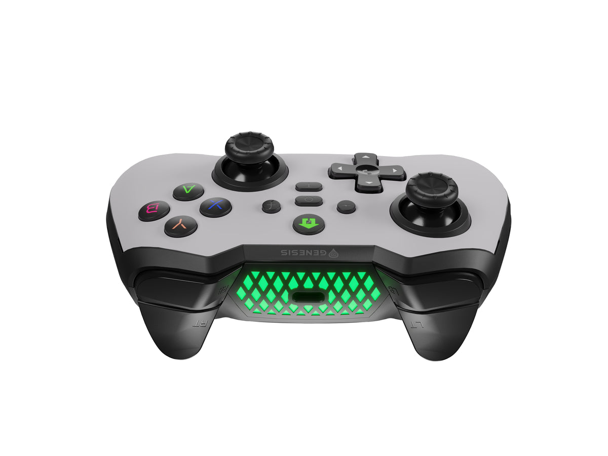 GENESIS Mangan 400 Weiß Bluetooth Gamepad Analog / Digital Android, MAC, Nintendo Switch, PC, iOS