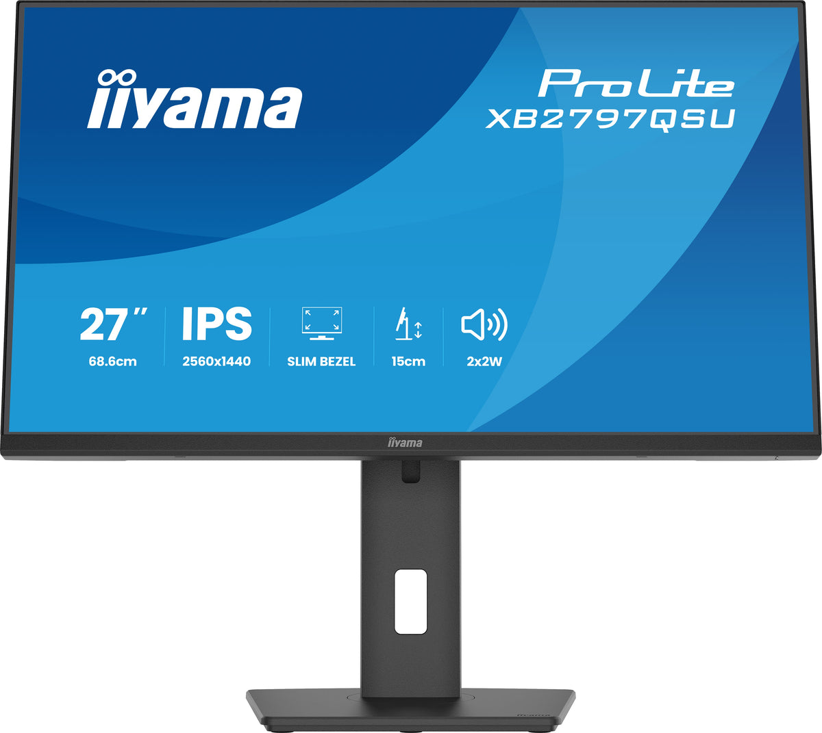 iiyama ProLite XB2797QSU-B1 Computerbildschirm 68,6 cm (27") 2560 x 1440 Pixel Quad HD LED Schwarz