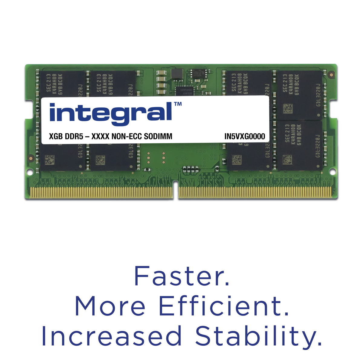 Integral IN5V16GNHRBX Speichermodul 16 GB 1 x 16 GB DDR5 262-pin SO-DIMM