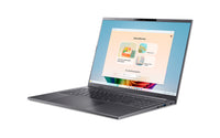 Acer Aspire 16 AI NX.JLNEG.00A laptop Copilot+ PC Snapdragon X1-26-100 40,6 cm (16") WUXGA 32 GB LPDDR5x-SDRAM 1 TB SSD Wi-Fi 7 (802.11be) Windows 11 Home Deutsch Grau