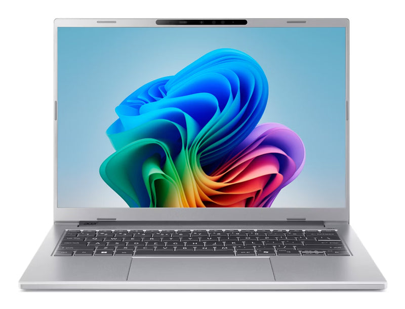 Acer Aspire 14 AI A14-61M-R1PW Copilot+ PC AMD Ryzen AI 5 340 Laptop 35,6 cm (14") WUXGA 16 GB LPDDR5x-SDRAM 512 GB SSD Wi-Fi 6 (802.11ax) Windows 11 Home Silber